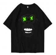 Hi VABA Oversized Glowing Monkey Tshirt | Kaos Streetwear Unisex Tee