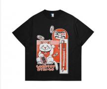 Hi VABA Oversized Lucky Cat Tshirt | Kaos Streetwear Unisex Tee