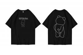 Hi VABA Oversized Bear Harrington Tshirt | Kaos Streetwear Unisex Tee