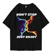 Hi VABA Oversized Dont Stop Tshirt | Kaos Streetwear Unisex Tee