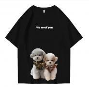 Hi VABA Oversized We Woof You Tshirt | Kaos Streetwear Unisex Tee