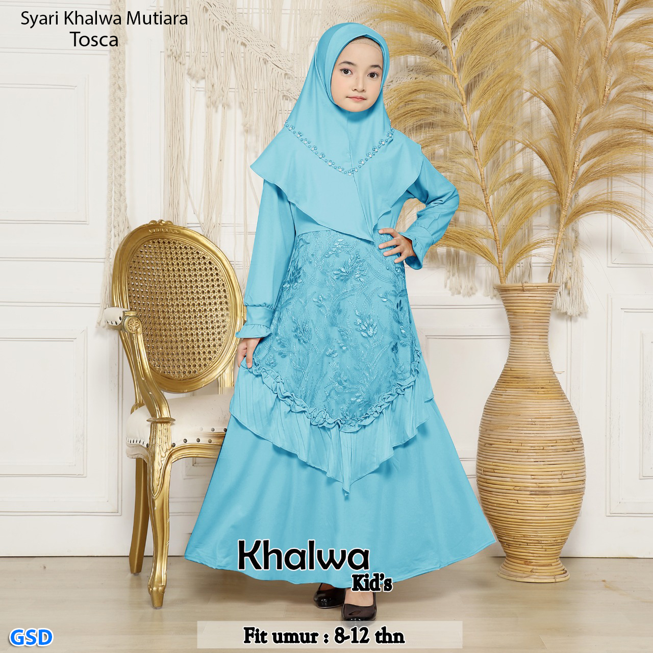 Syari Khalwa mutiara kids Dusty