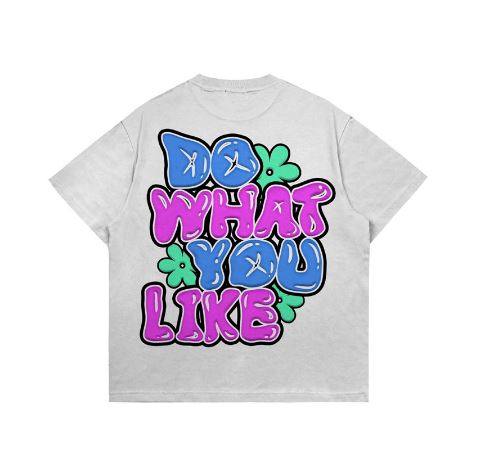 Hi VABA Oversized Do What You Like Tshirt | Kaos Streetwear Unisex Tee