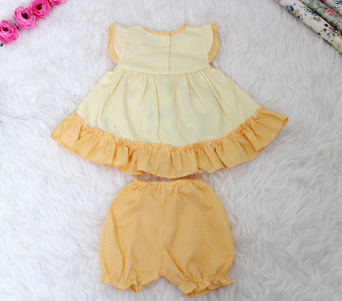 Set Bayi 2in1 Girlbee 163 kuning