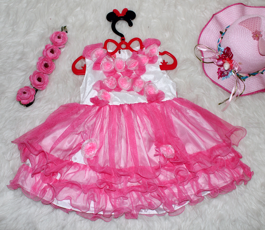 Dress Kids 3007 pink