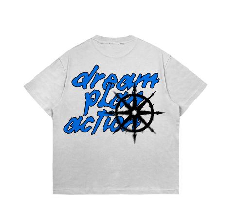 Hi VABA Oversized Action Dream Tshirt | Kaos Streetwear Unisex Tee