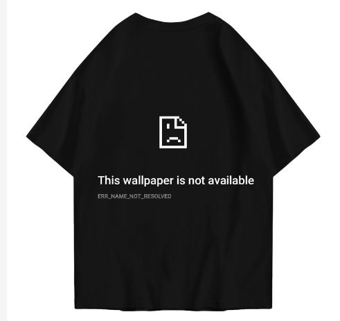 Hi VABA Oversized Error Connection Tshirt | Kaos Streetwear Unisex Tee