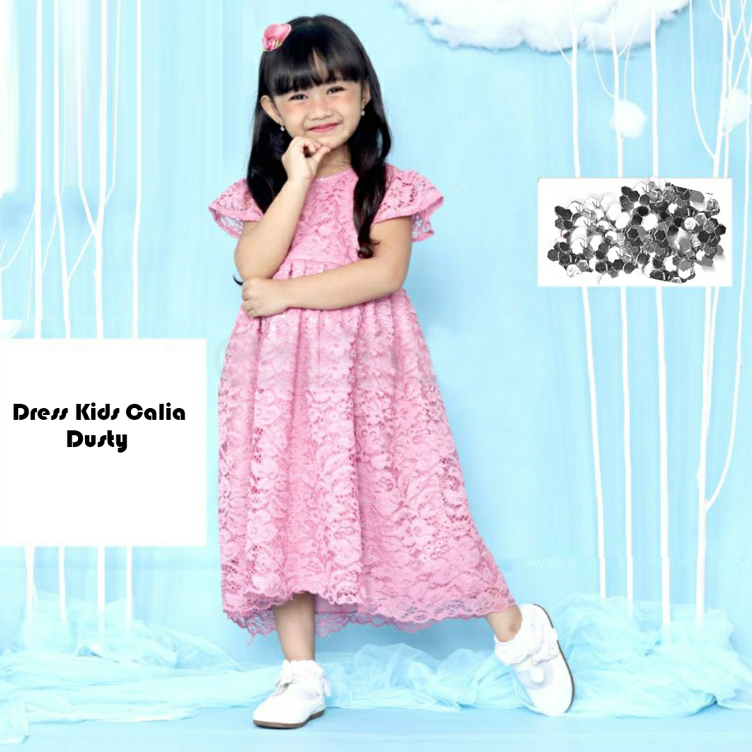 Dress Kids Calia Maroon