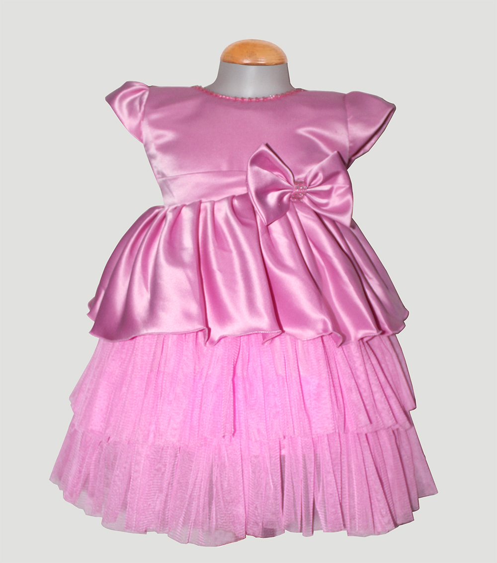 Dress Anak 453 Pink