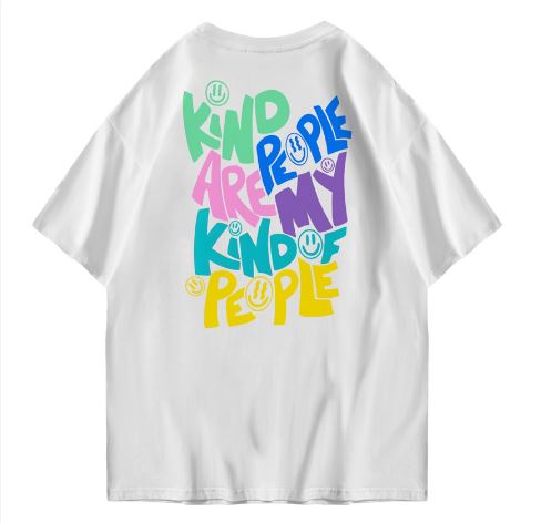 Hi VABA Oversized Kind People Tshirt | Kaos Streetwear Unisex Tee