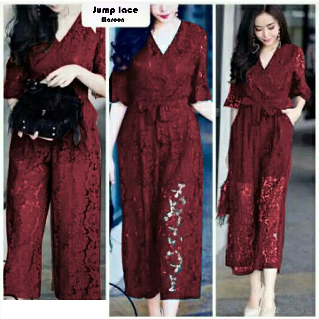 Jumpsuit lace coksu