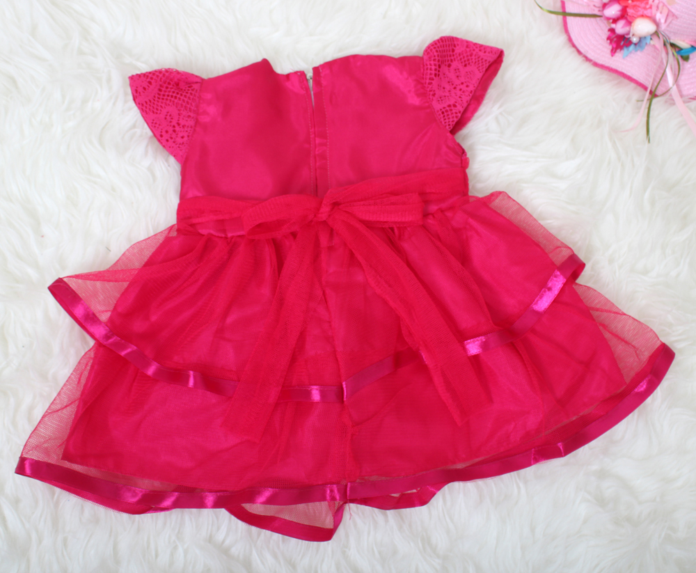 Dress kids dahlia fanta