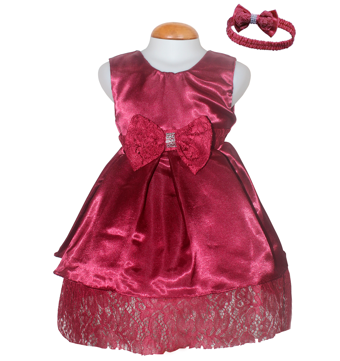 Dress Kids Vabie Maroon