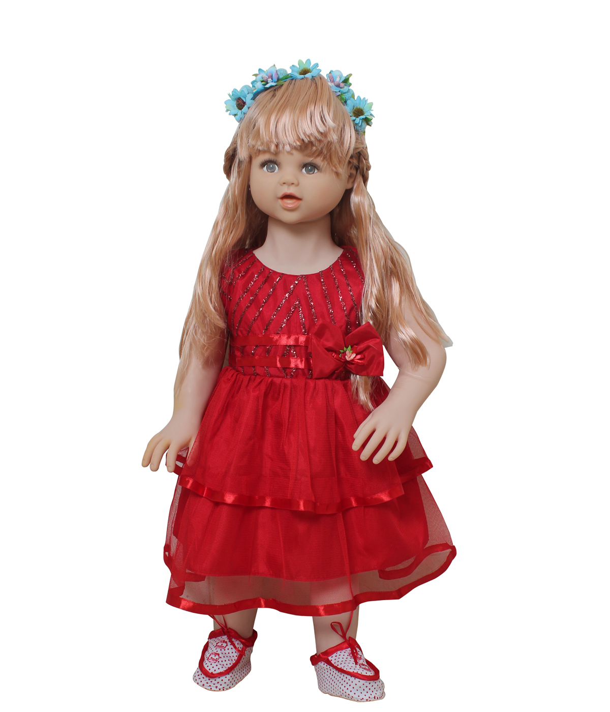 Dress Nuri Kids Red