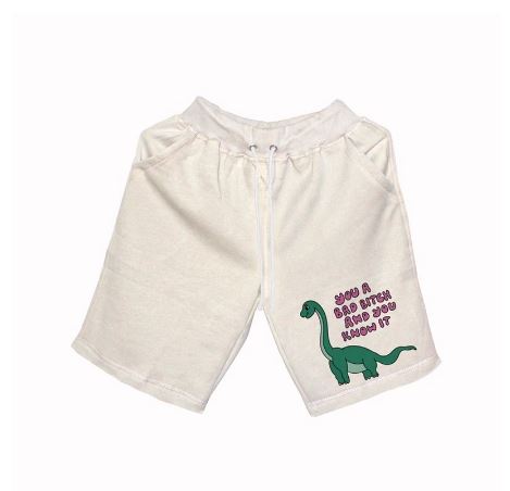 Hi VABA Green Dinosaur Shortpants || Celana Pendek Unisex