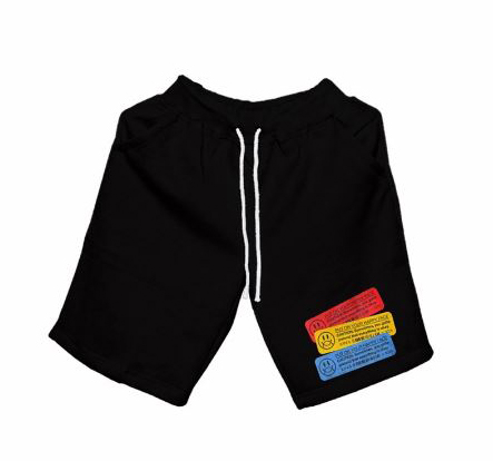 VABA Shortpants Put On Your Happy Face || Celana Pendek Unisex