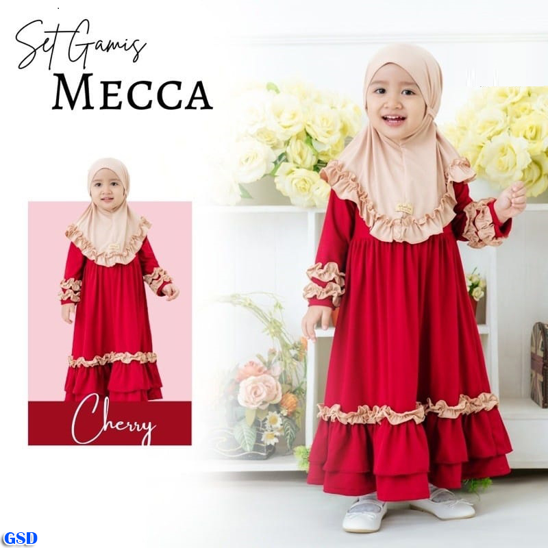 Set Syari mecca kids grape