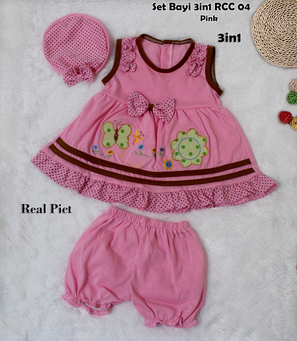 Set Bayi RCC04 3in1 hijau soft