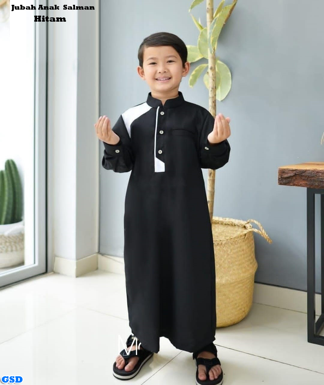 Jubah Anak Salman Maroon