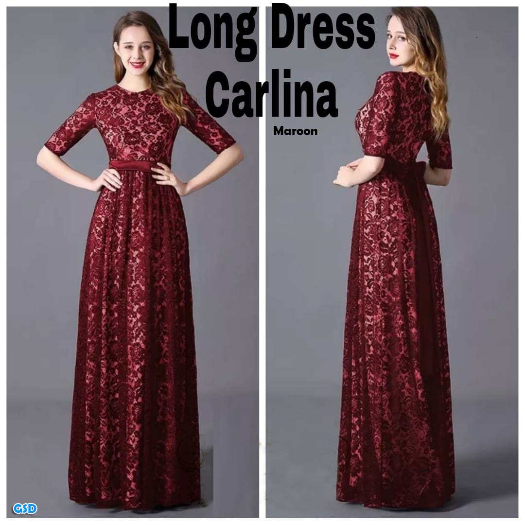 Longdress carlina hitam