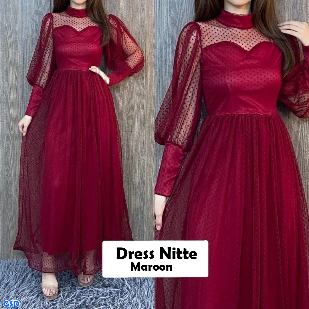 Dress Nitte Hitam