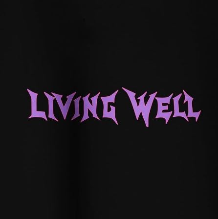 VABA Oversized Living Well Tshirt | Kaos Streetwear Unisex Tee