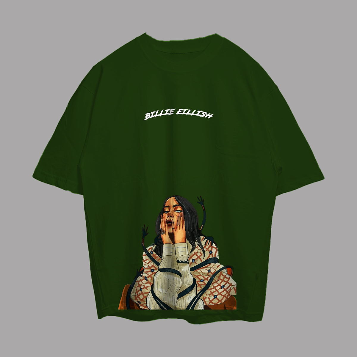 VABA Oversized Tshirt Billie Eilish | Kaos Streetwear Unisex