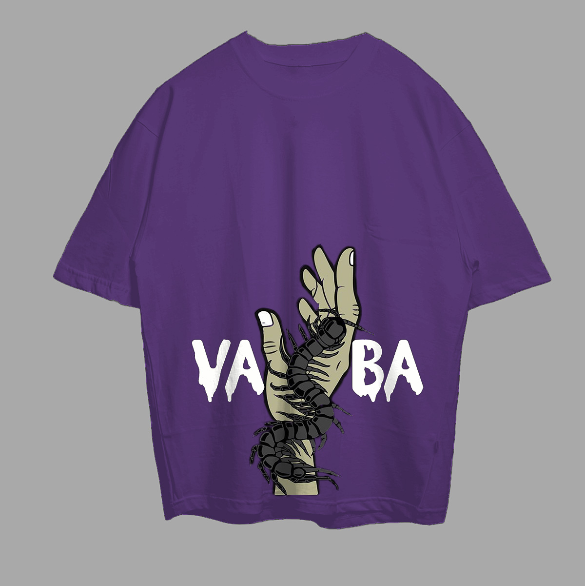 VABA Oversized Tshirt Zombie Hand | Kaos Streetwear Unisex Tee