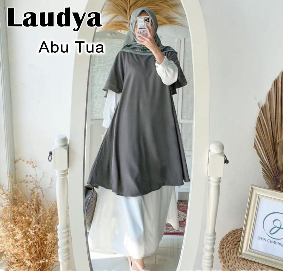 Laudya Tunik maroon