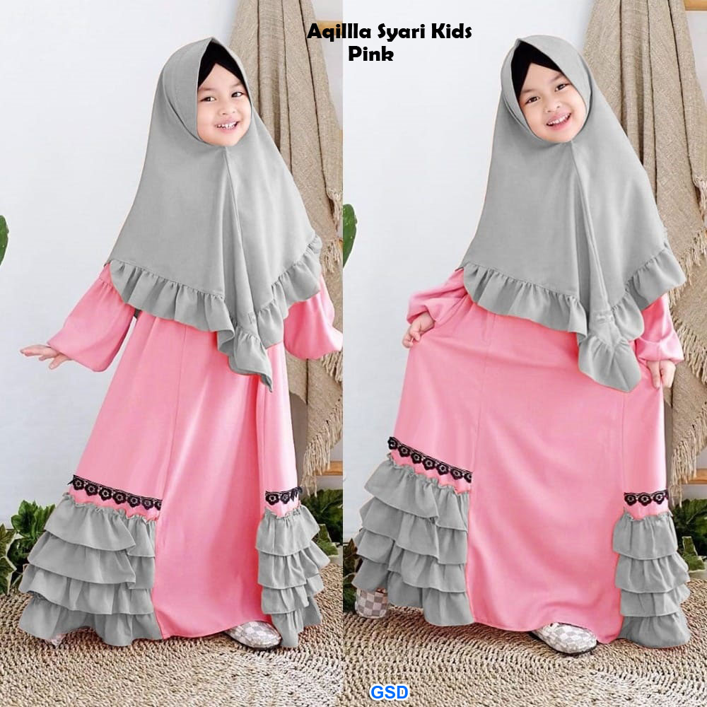 Aqilla Syari Kids Caramel