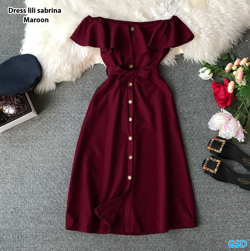 Dress lili sabrina navy