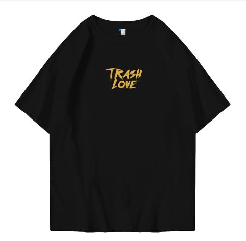 Hi VABA Oversized Trash Love Tshirt | Kaos Streetwear Unisex Tee