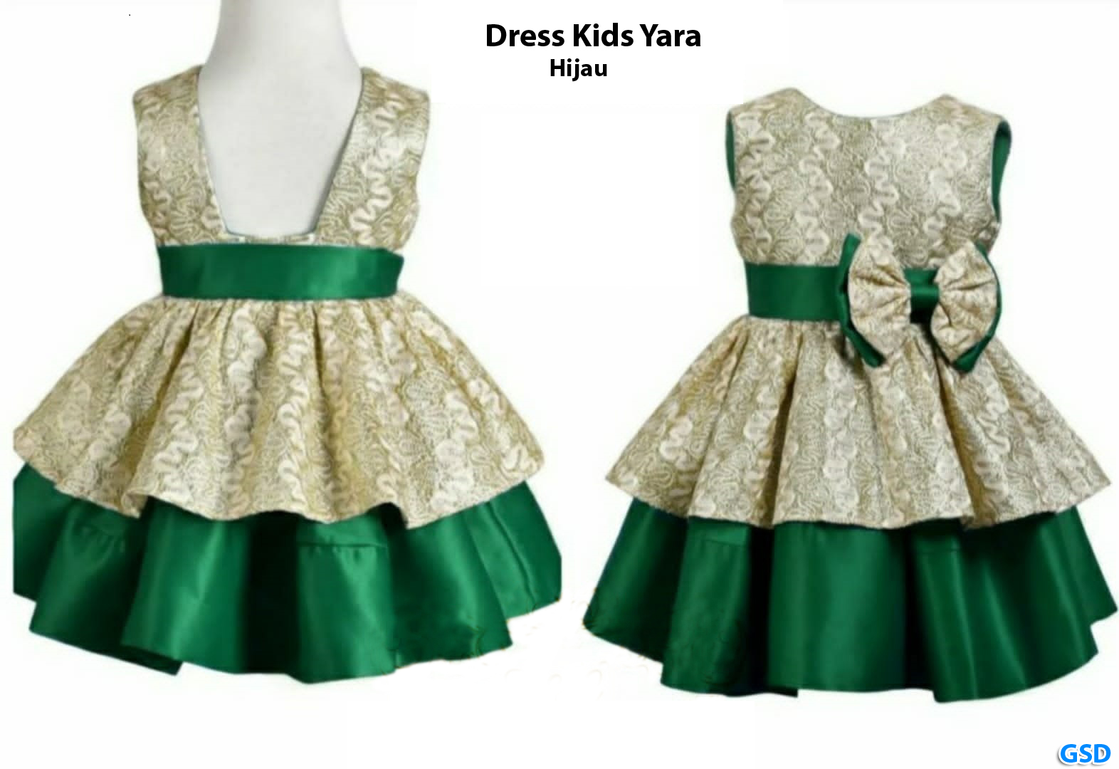 Dress Kids yara Maroon