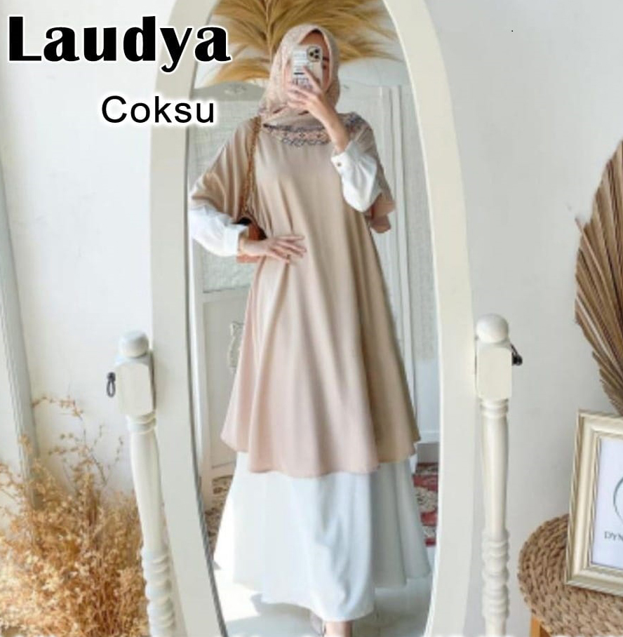 Laudya Tunik maroon