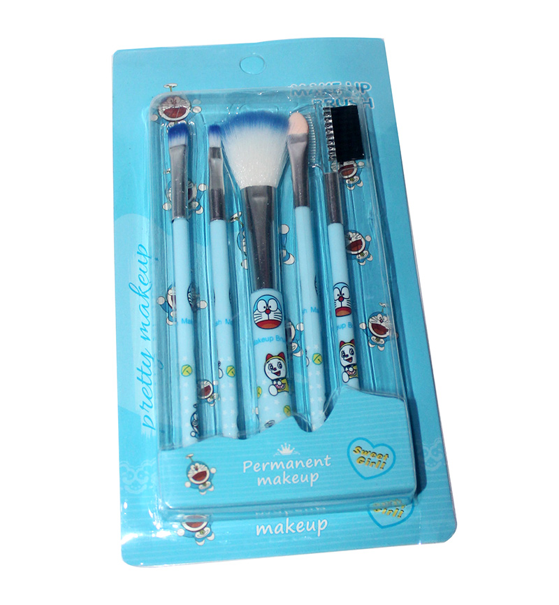 Set Kuas Kosmetik 5in1 emon