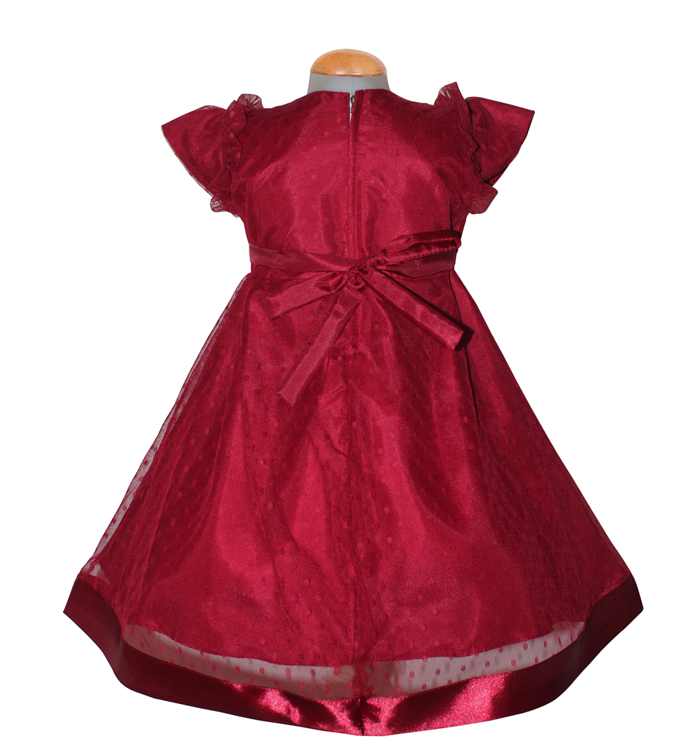 Dress Kids Sifa Maroon