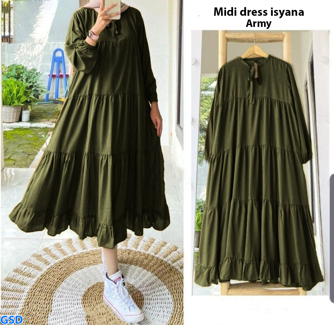 Midi Dress Isyana Milo