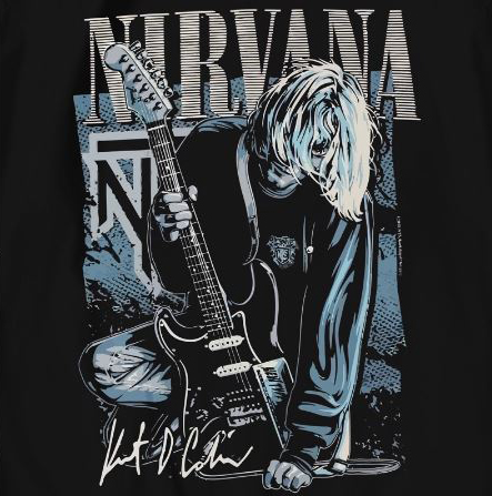 Hi VABA Oversized Nirvana Tshirt | Kaos Streetwear Unisex Tee