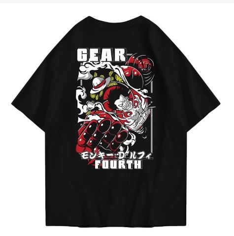 Hi VABA Oversized Gear Fourth Tshirt | Kaos Streetwear Unisex Tee