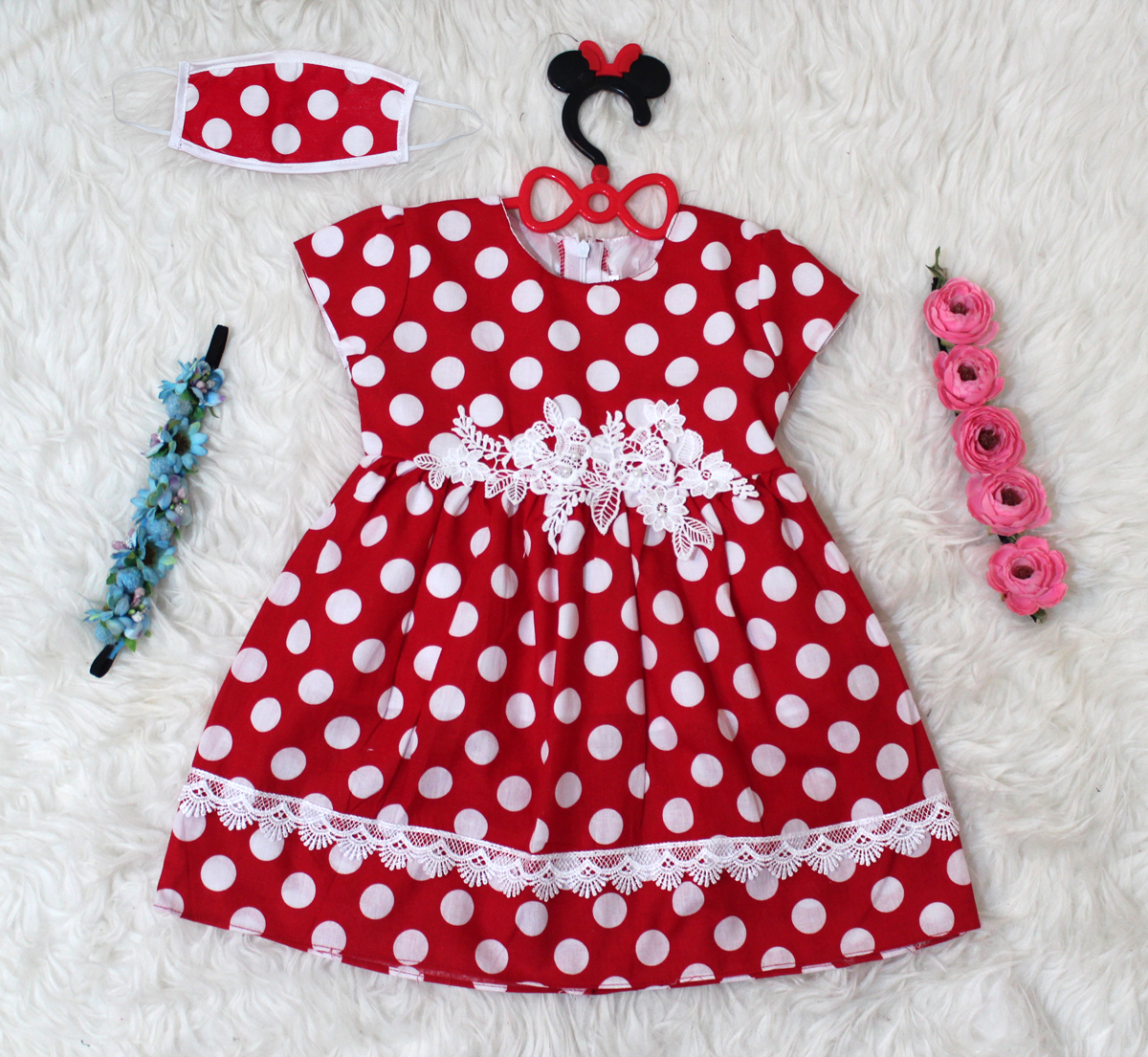 Dress Kids Monde Red