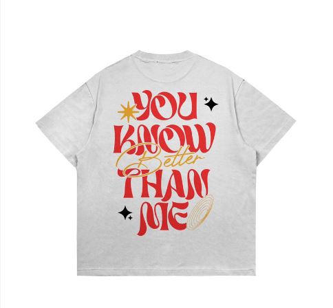 Hi VABA Oversized You Know Better Tshirt | Kaos Streetwear Unisex Tee