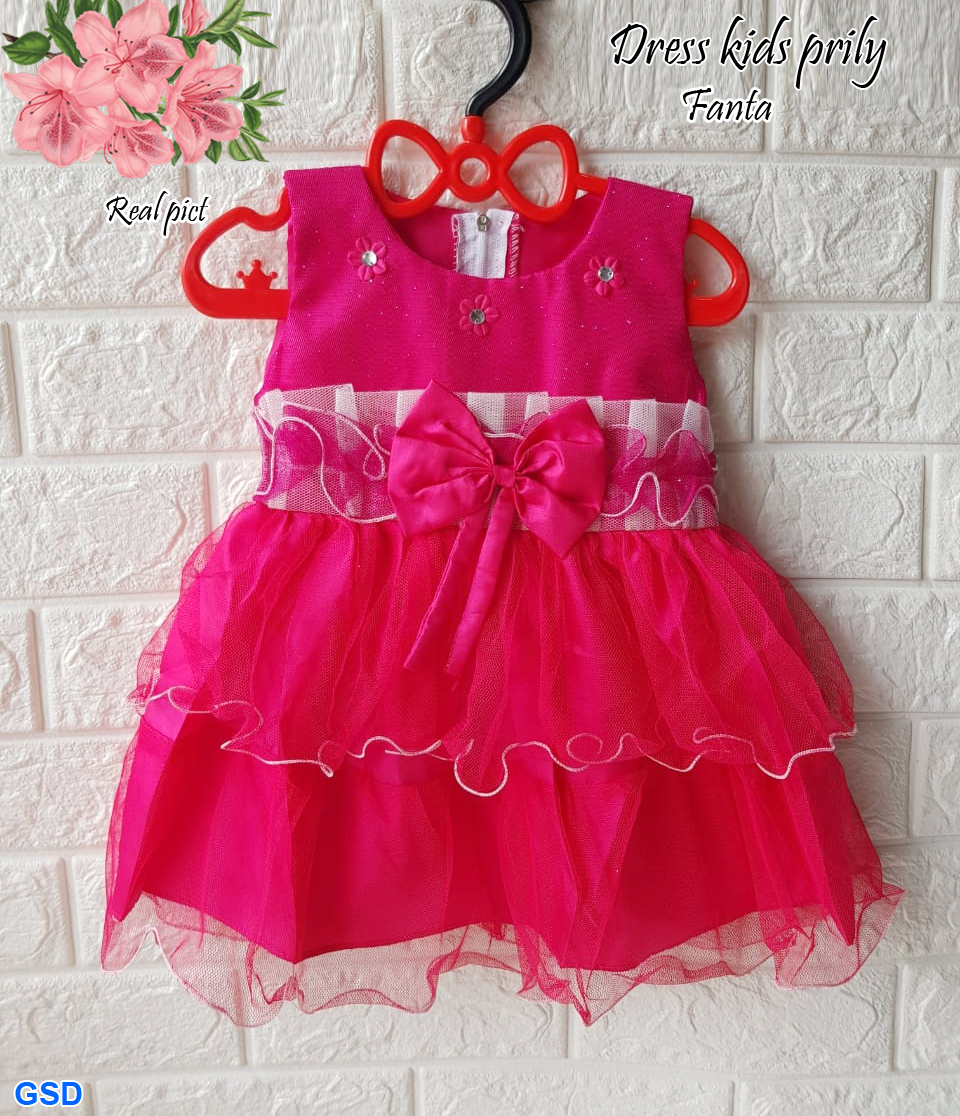 Dress kids prily soft pink