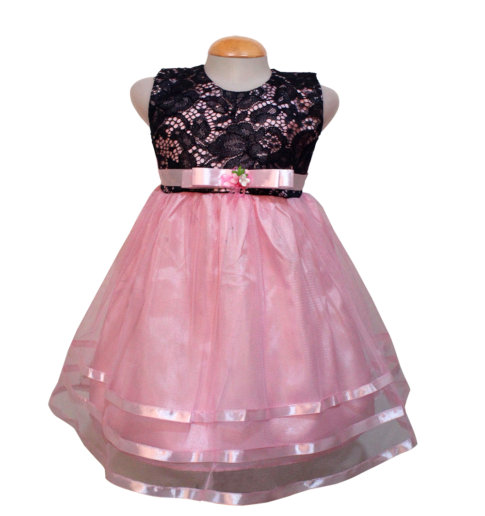 Dress Kids Sari Pink