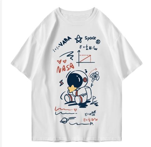 Hi VABA Oversized Nasa Number Tshirt | Kaos Streetwear Unisex Tee