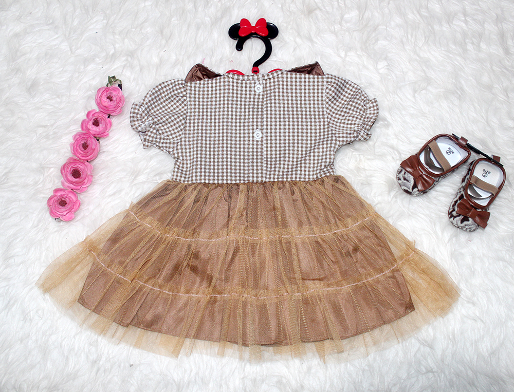 Dress Kids Ningku Coklat