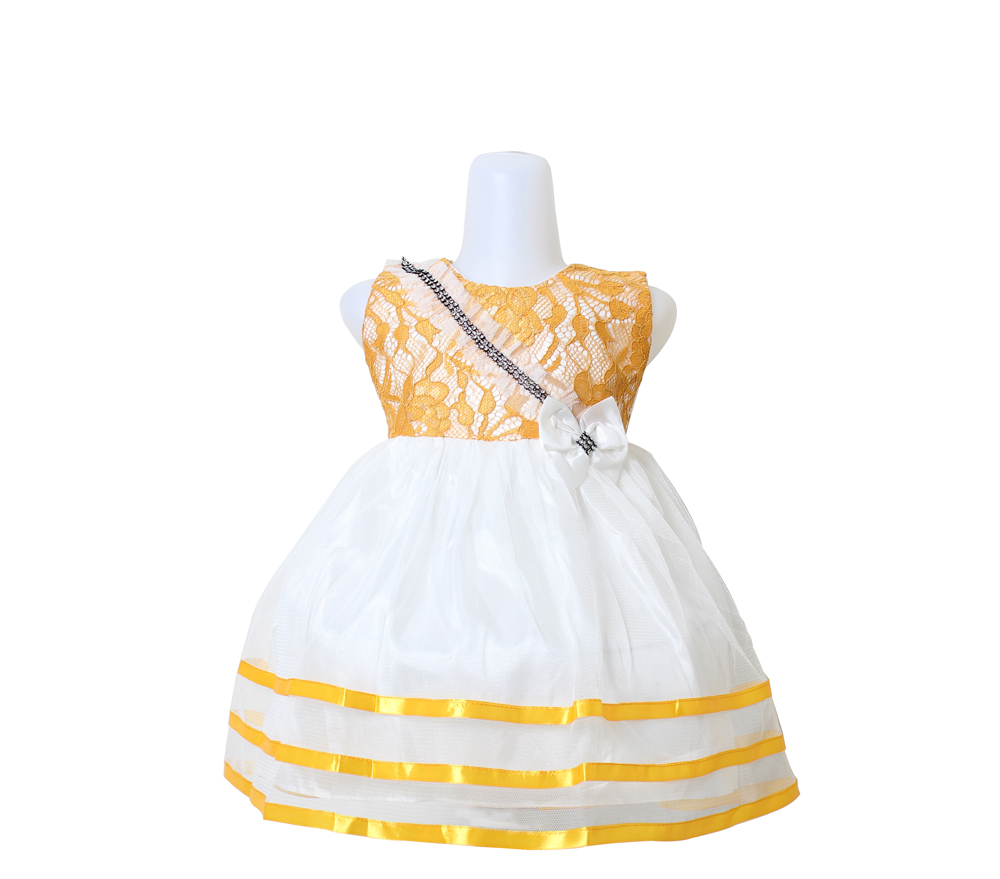 Dress kids zulfa kuning