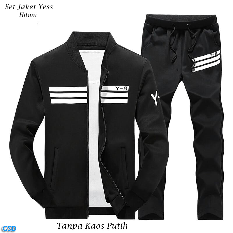 Set Jaket Yess Navy