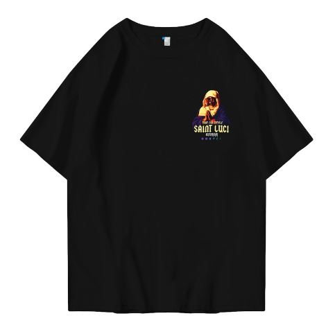 Hi VABA Oversized Saint Luci Tshirt | Kaos Streetwear Unisex Tee