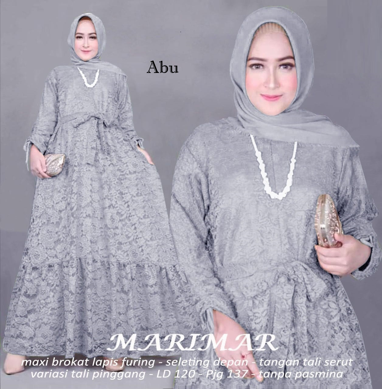 Maxi Marimar jumbo maroon