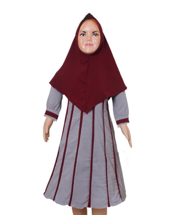 Hijab Chris maroon